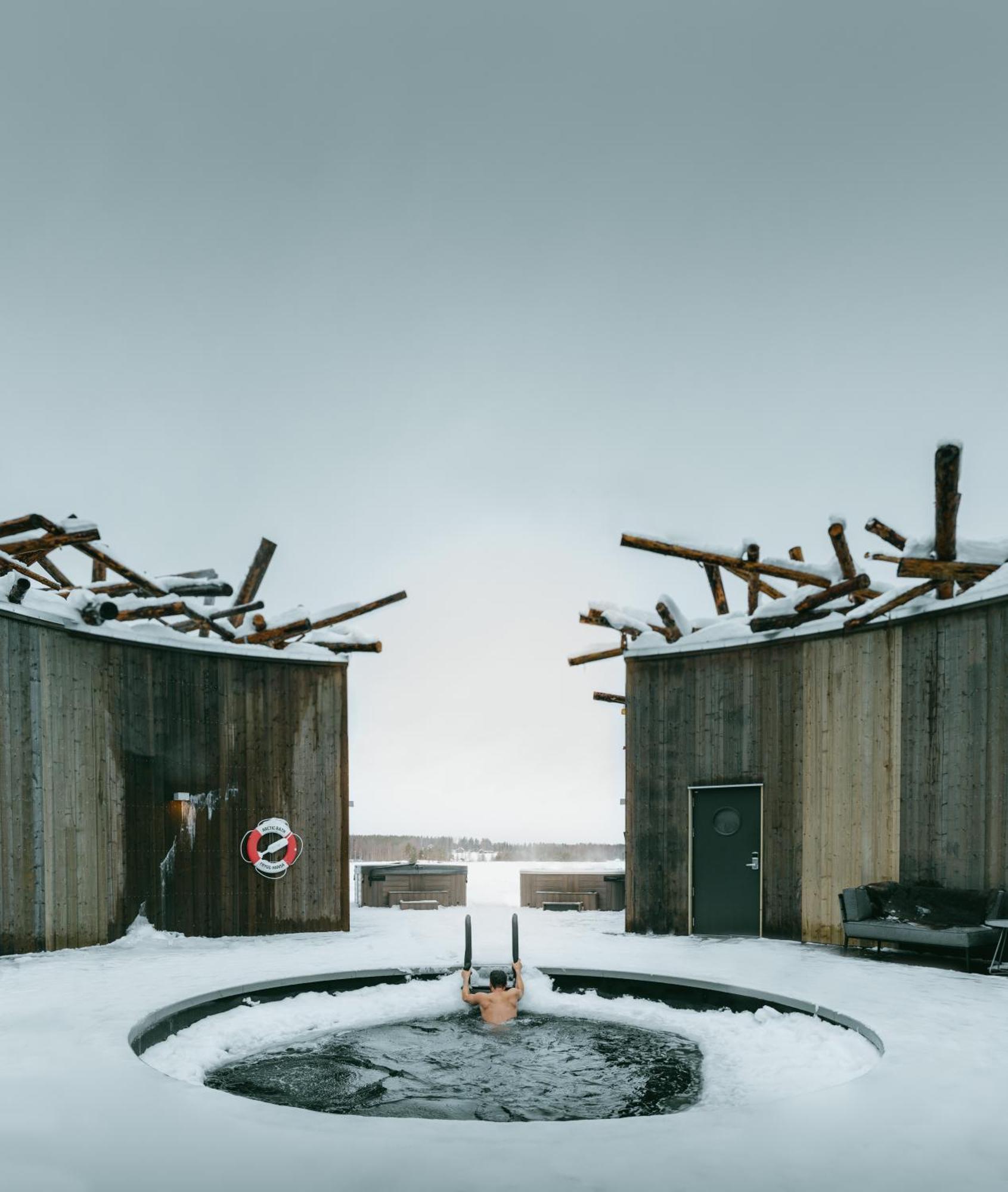 Arctic Bath Hotell Harads Eksteriør bilde