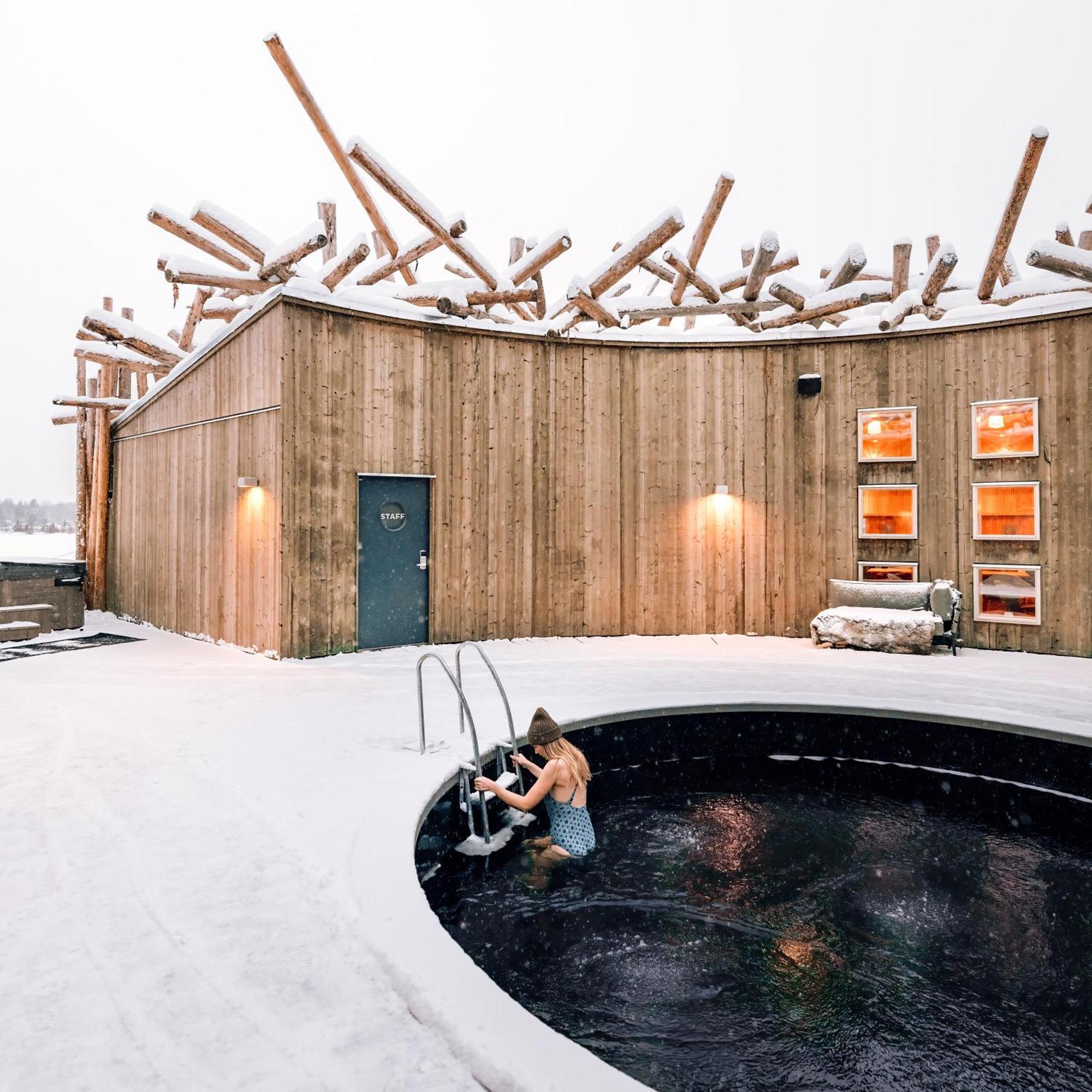 Arctic Bath Hotell Harads Eksteriør bilde